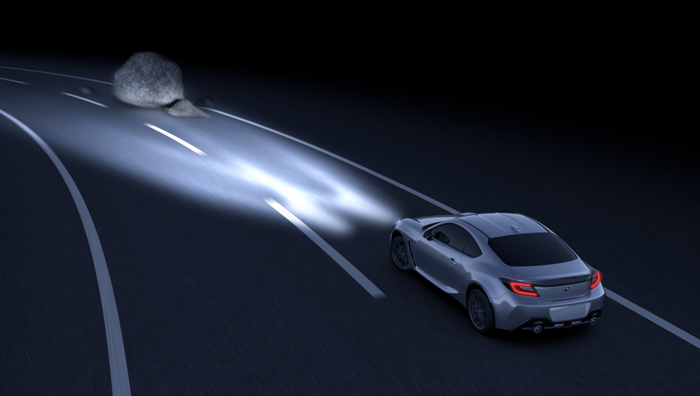 2022 Subaru BRZ Steering Responsive Headlights